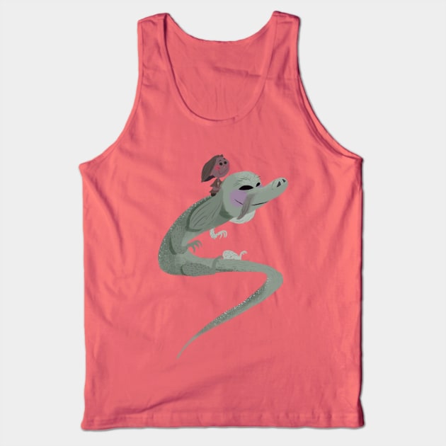 The NeverEnding Story Tank Top by davidpavon